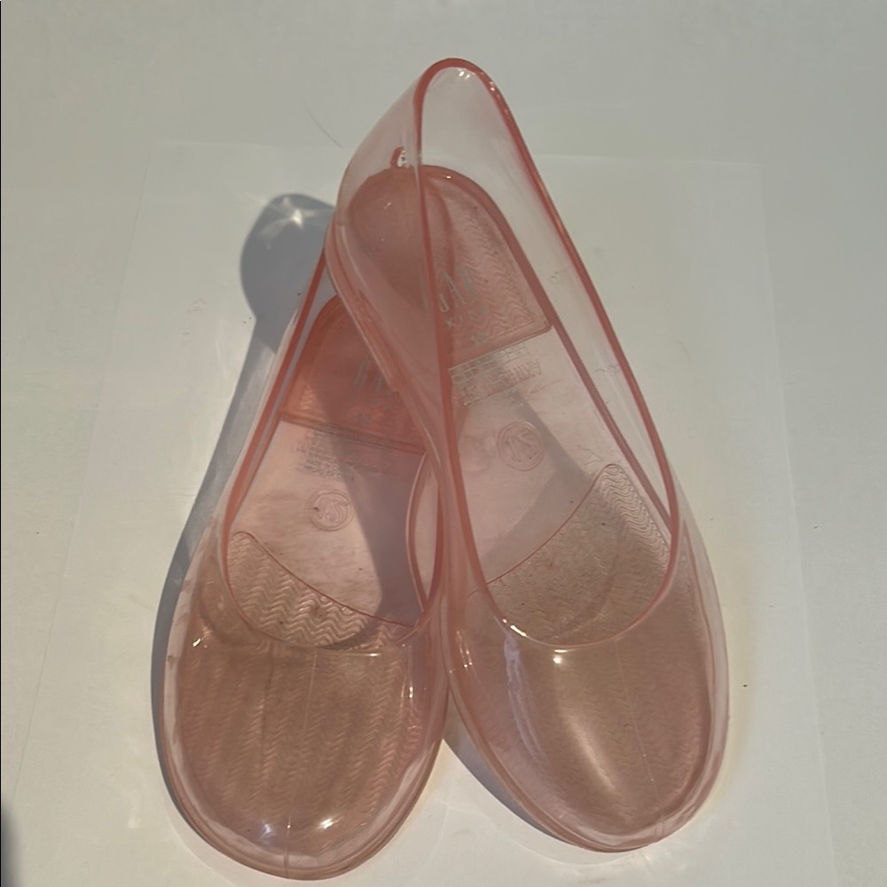 Gap Pink Jelly Flats (size 12)
